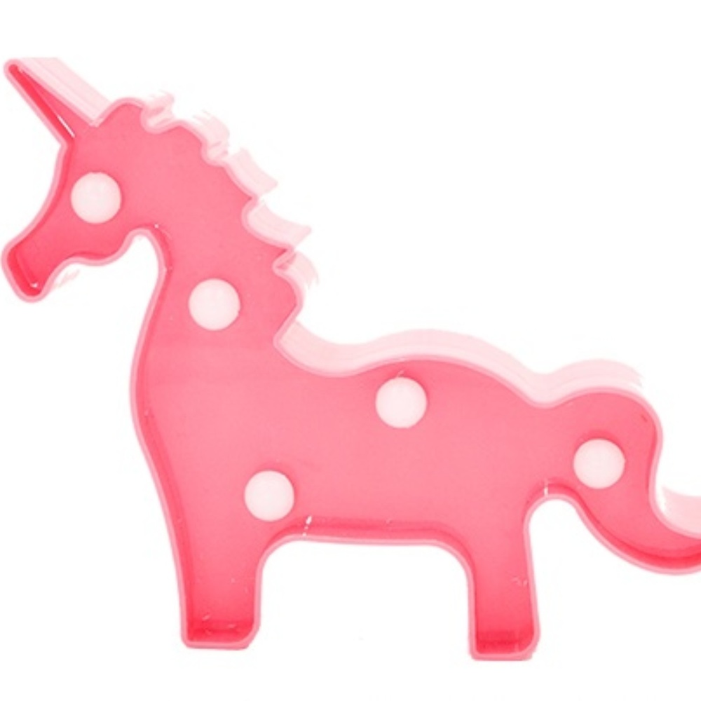 Mini Unicorn Retro Light